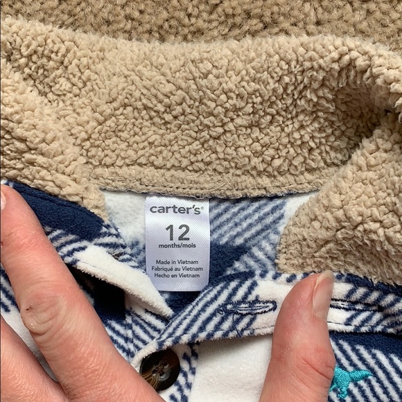 Carter’s Fleece Shirt and Pants - Picture 4 of 6